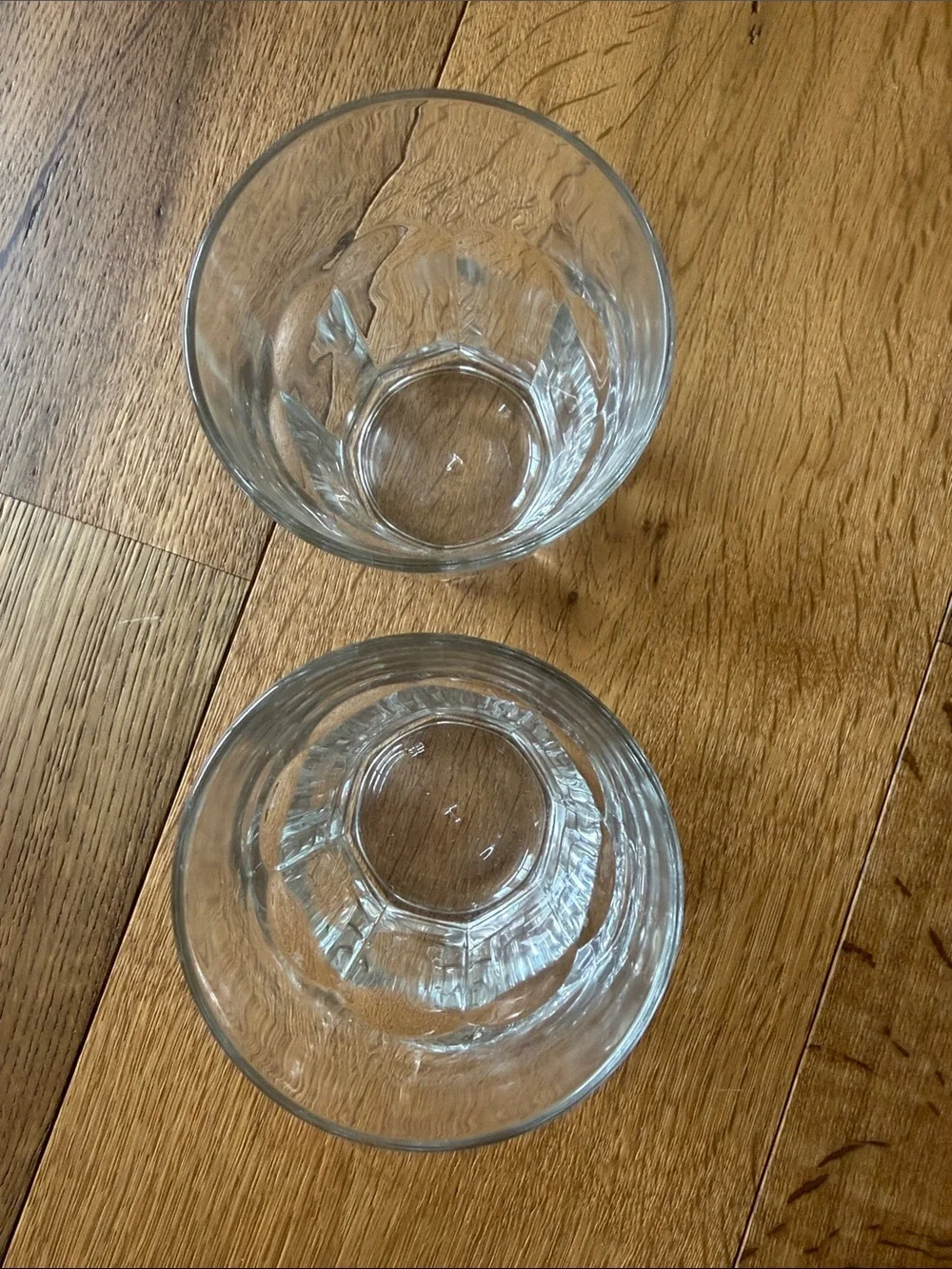 Clear Glass Tumbler Set of 2